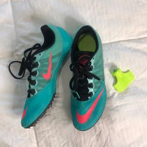 Nike Track shoes with spikes.